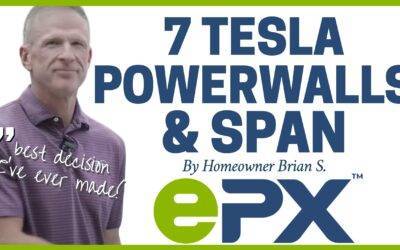 7 Tesla Powerwalls & SPAN